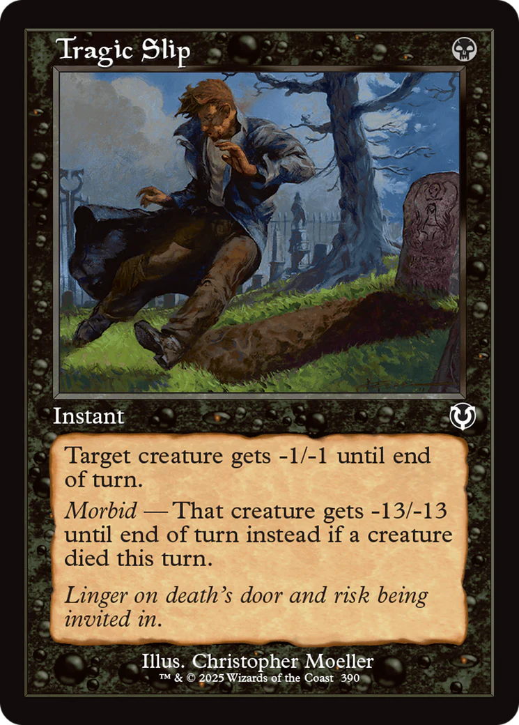 Tragic Slip (Retro Frame) (-390) - Innistrad Remastered