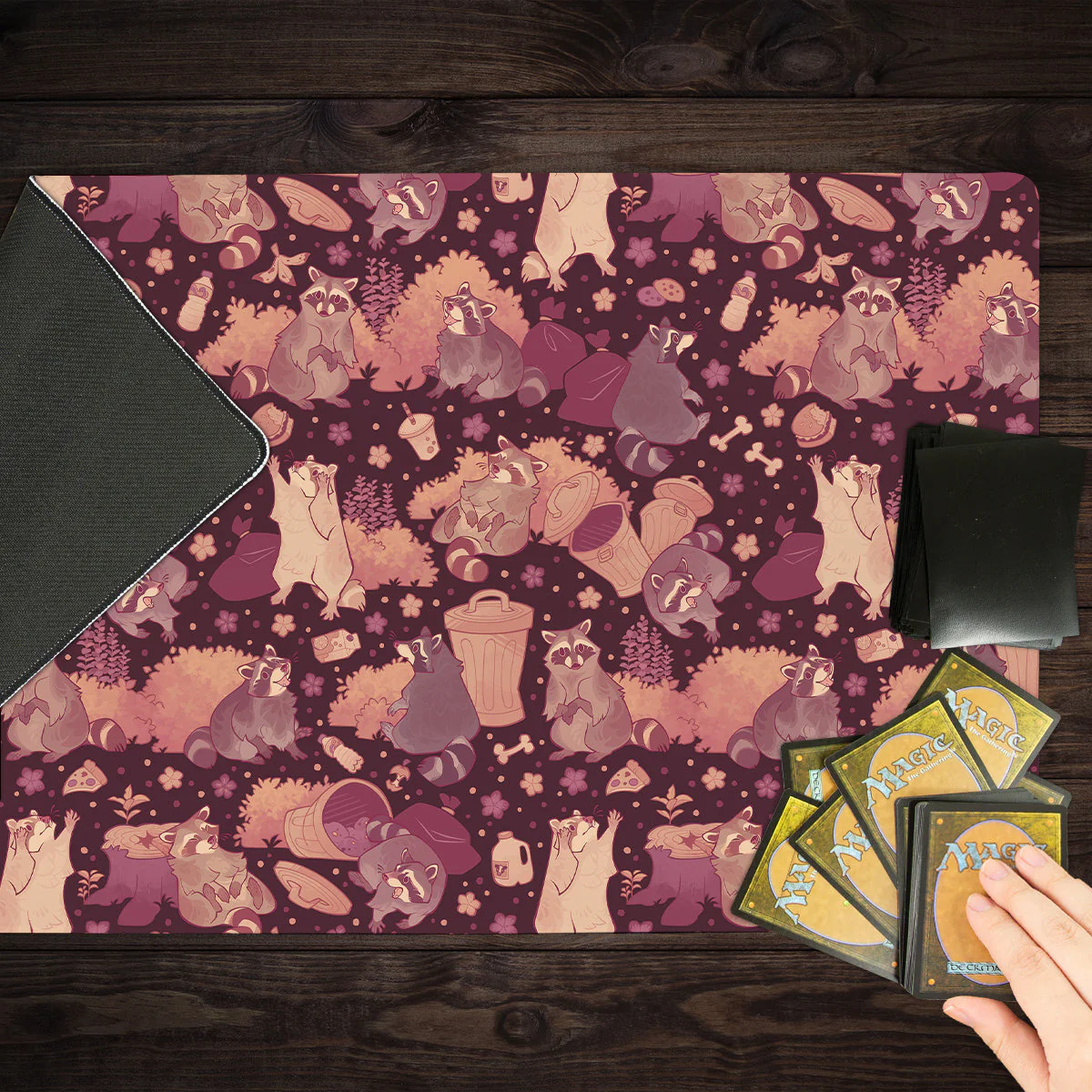 Trash Connoisseur Raccoons Playmat - Image 12