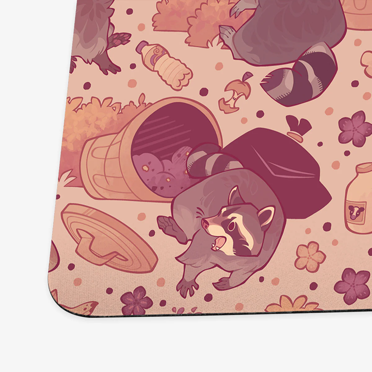 Trash Connoisseur Raccoons Playmat - Image 2