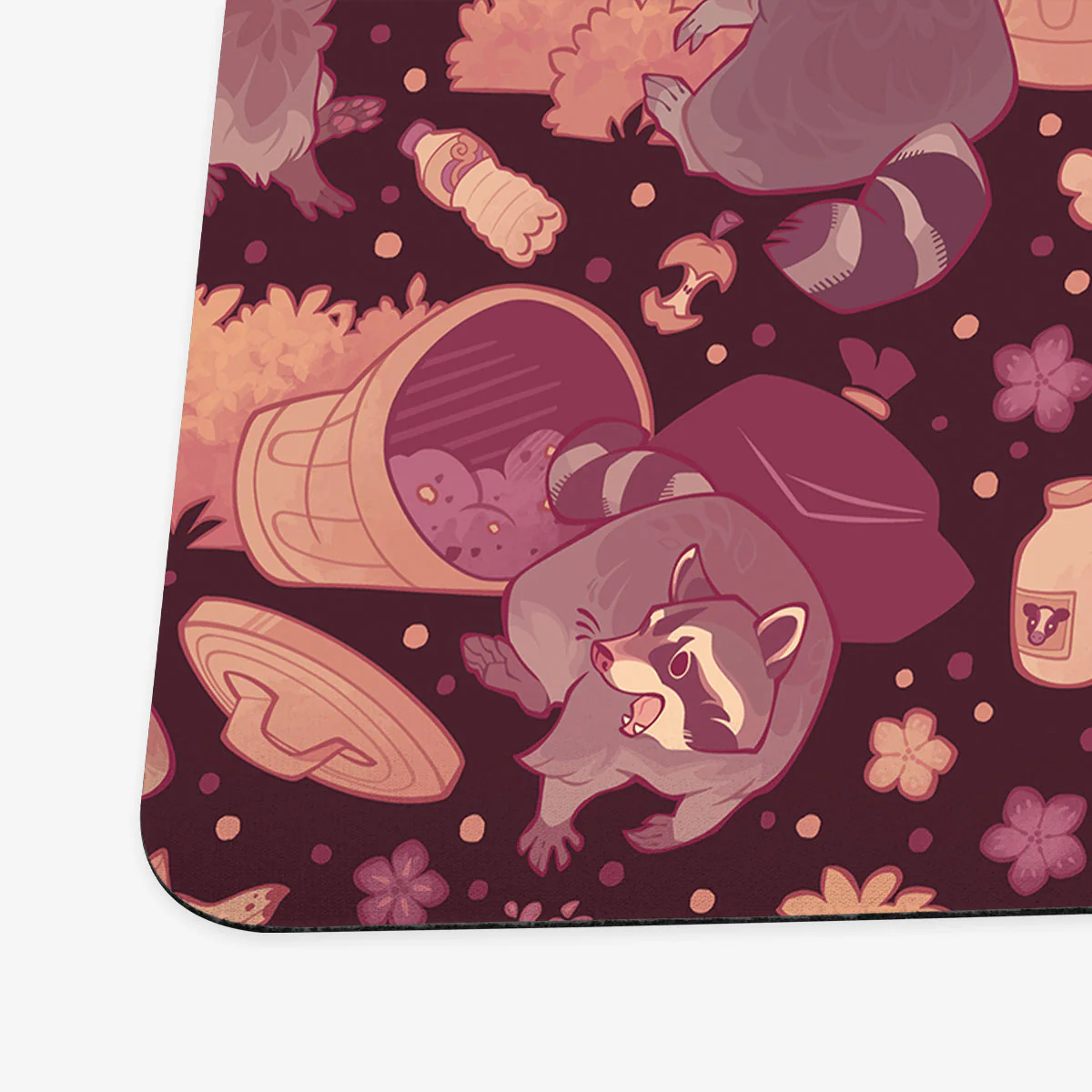 Trash Connoisseur Raccoons Playmat - Image 4