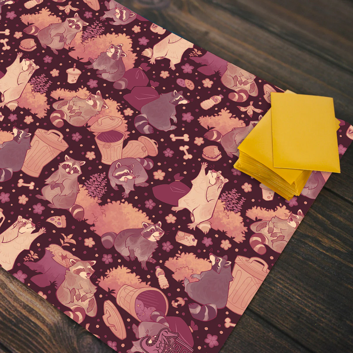 Trash Connoisseur Raccoons Playmat - Image 6