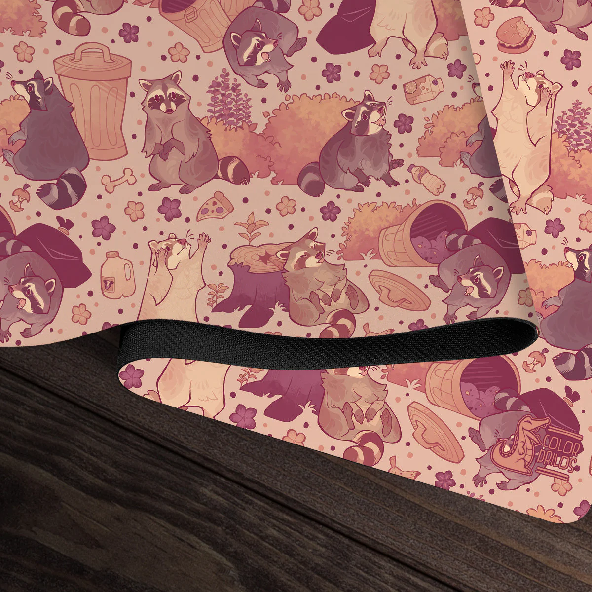 Trash Connoisseur Raccoons Playmat - Image 7