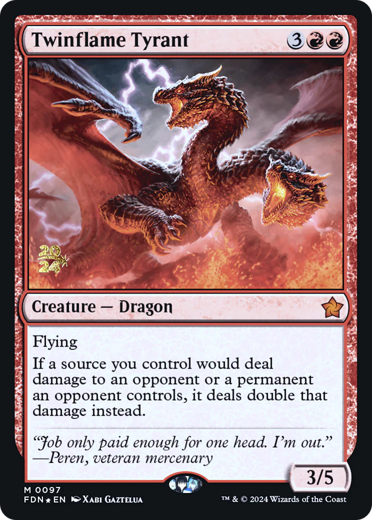 Twinflame Tyrant (PRE-97S) - Foundations Promos Foil