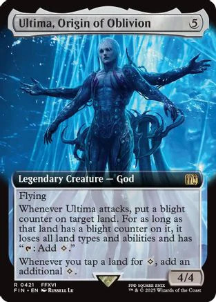 Ultima, Origin of Oblivion (Extended Art) (FIN-421) - FINAL FANTASY Foil