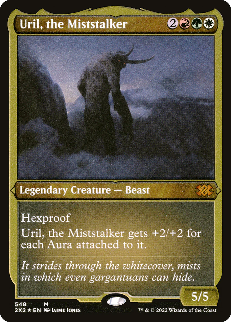 Uril, the Miststalker (Foil Etched) (2X2-548) - Double Masters 2022 Foil