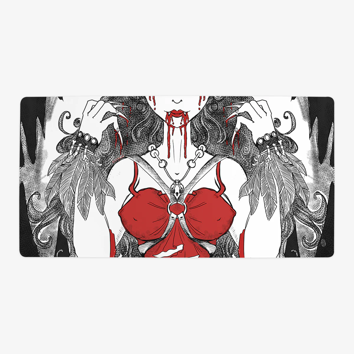Vampiric Priestess Playmat - Image 4