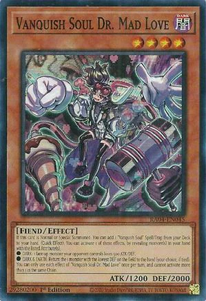 Vanquish Soul Dr. Mad Love (RA04-EN045) - Quarter Century Stampede
