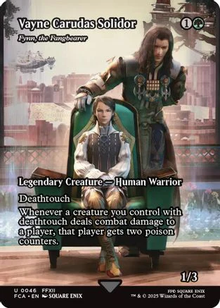 Vayne Carudas Solidor - Fynn, the Fangbearer (Showcase) (FCA-046) - FINAL FANTASY: Through the Ages Foil