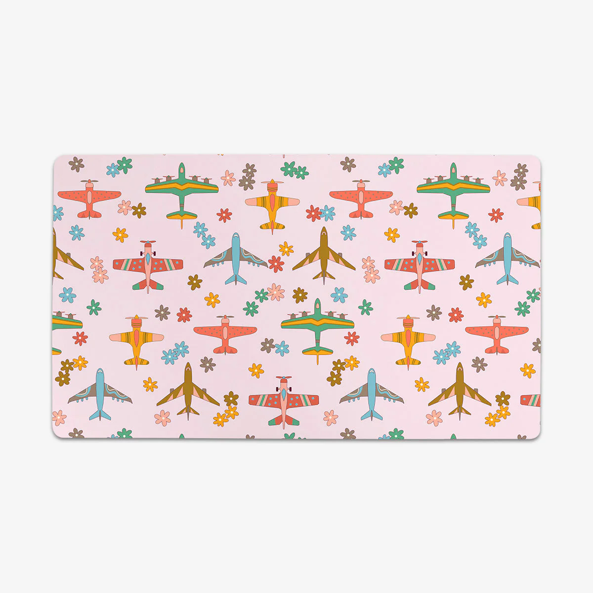 Vintage Airplanes Playmat