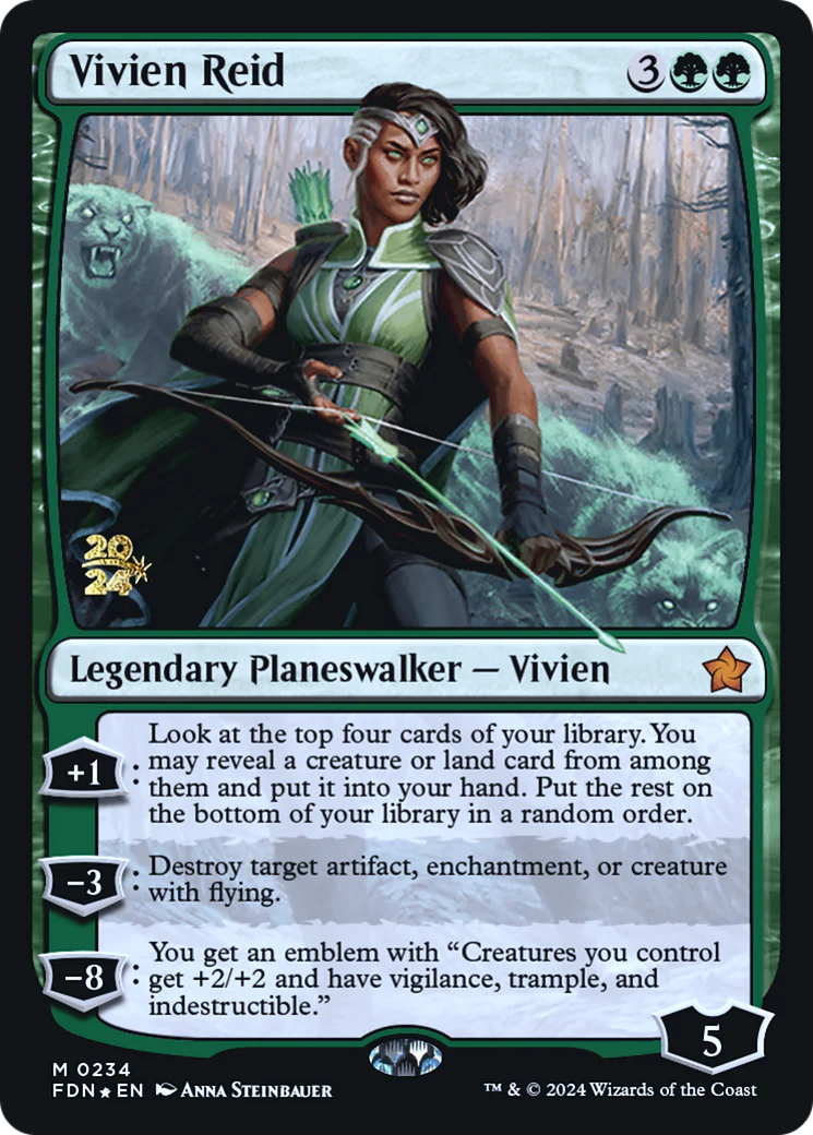 Vivien Reid (PRE-234S) - Foundations Promos Foil