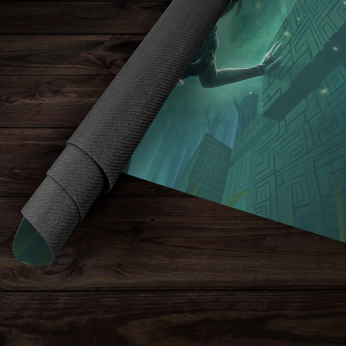 Voyage of the Lotus - The Whispering Ruins Playmat - Image 5