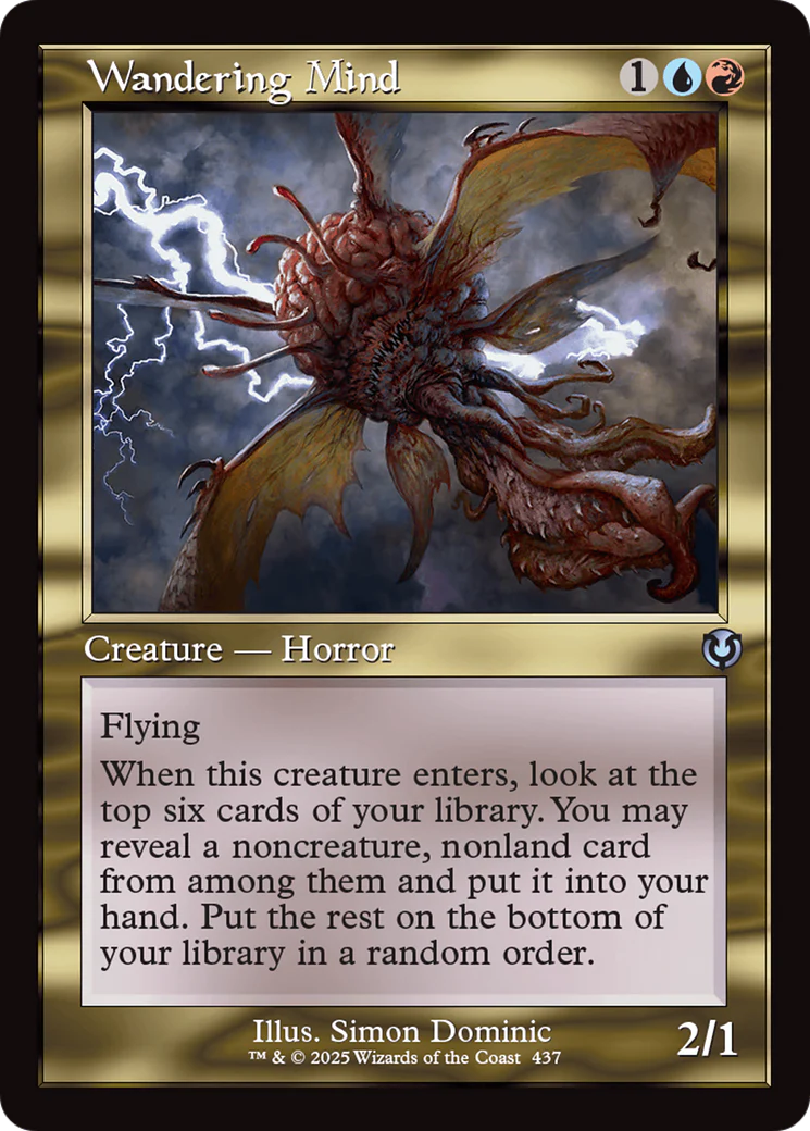 Wandering Mind (Retro Frame) (-437) - Innistrad Remastered