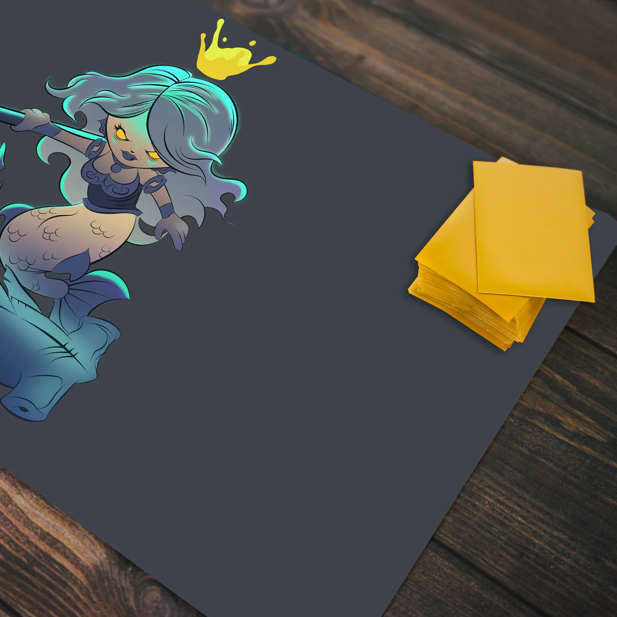 Warrior Mermaid Queen Playmat - Image 4