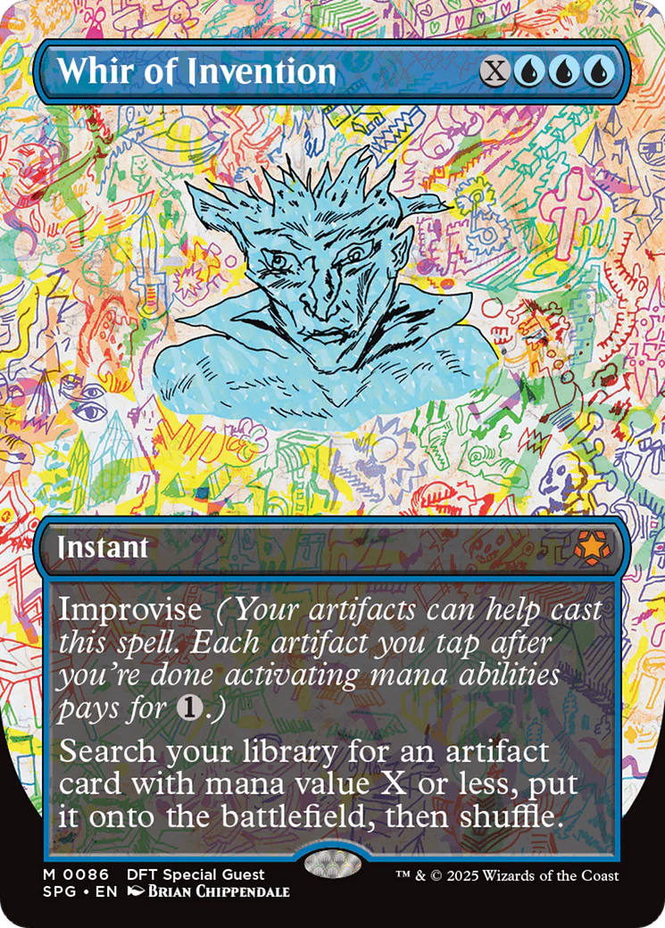 Whir of Invention (SPG-086) - Special Guests (Borderless) Foil