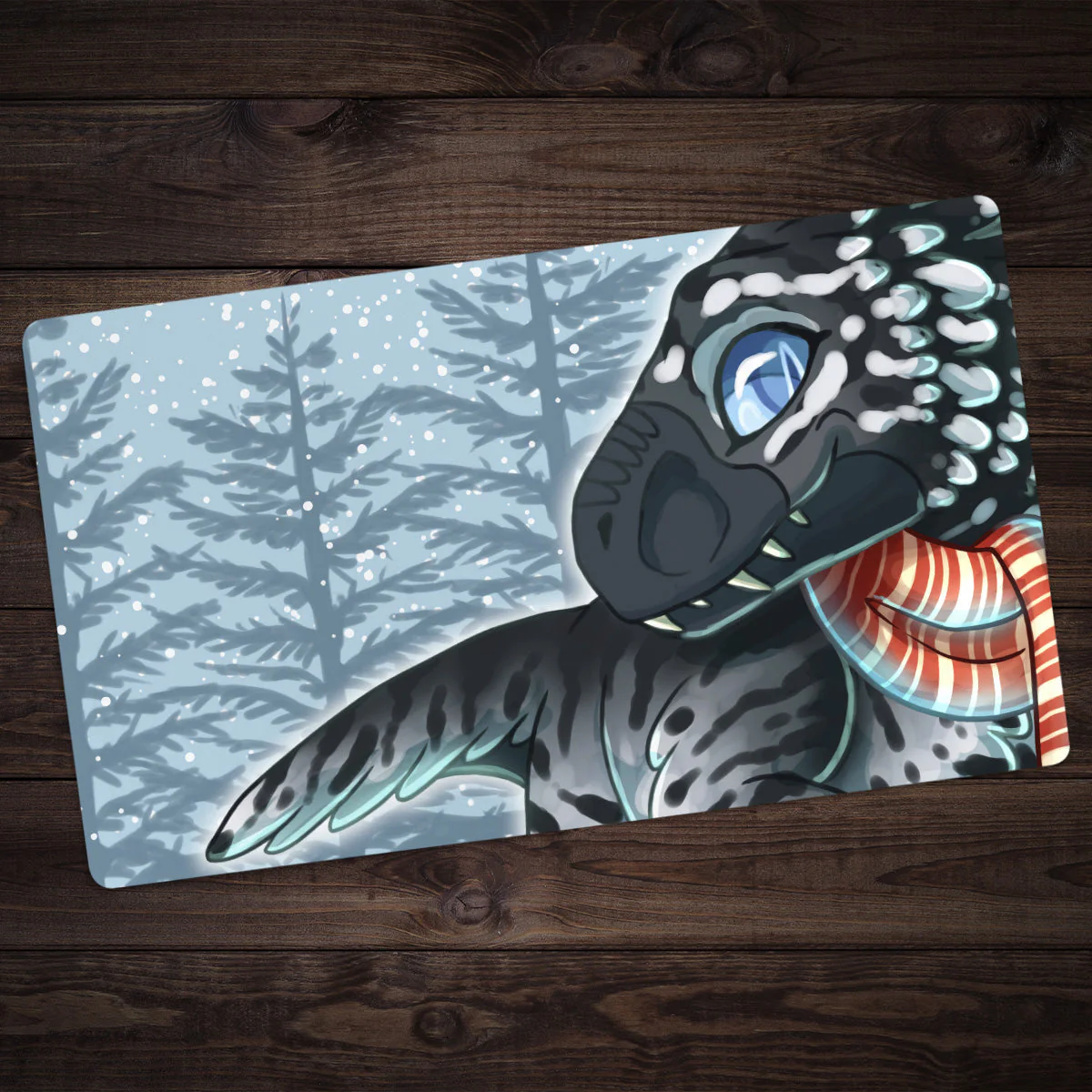 Winter Tyrannosaurus Playmat - Image 3