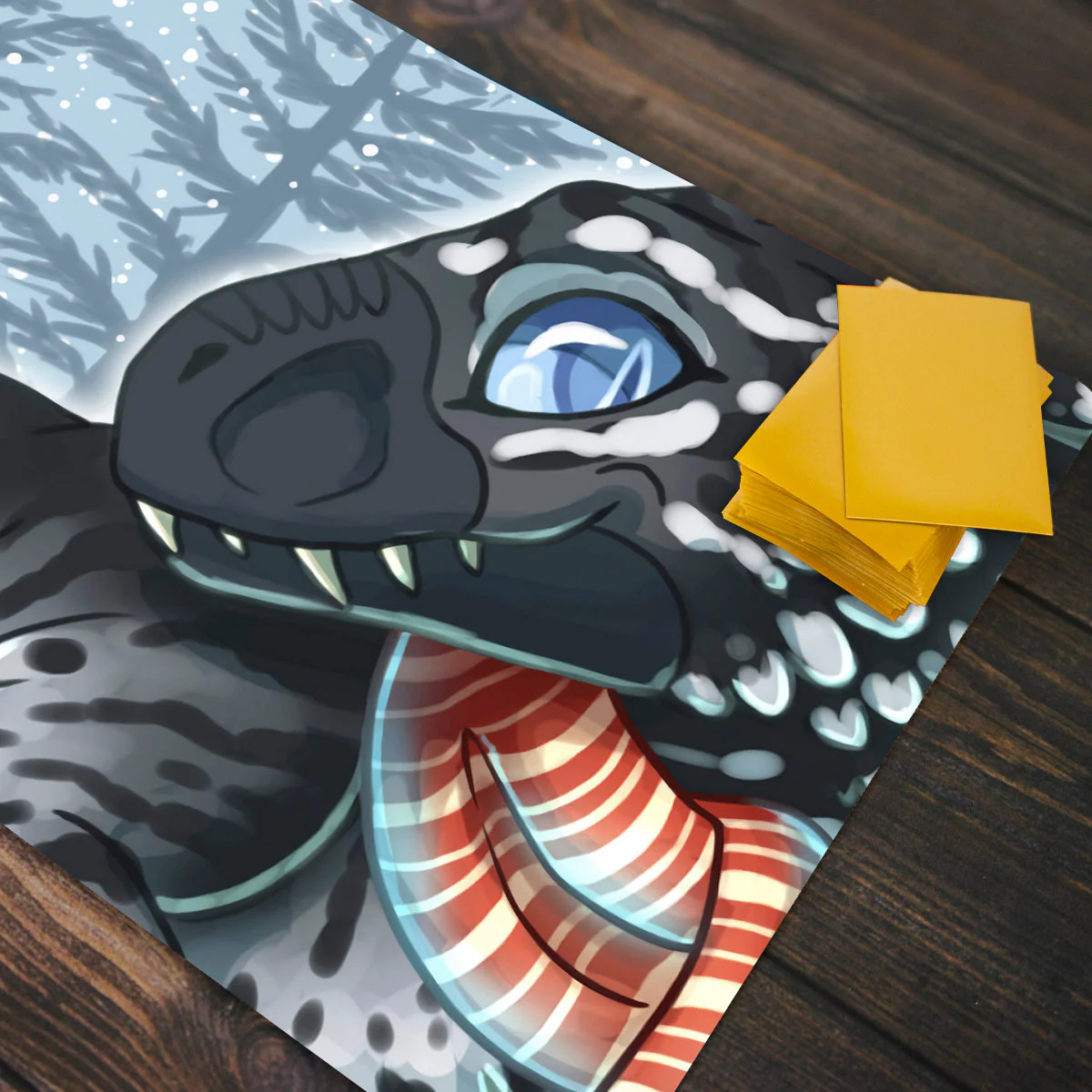 Winter Tyrannosaurus Playmat - Image 4