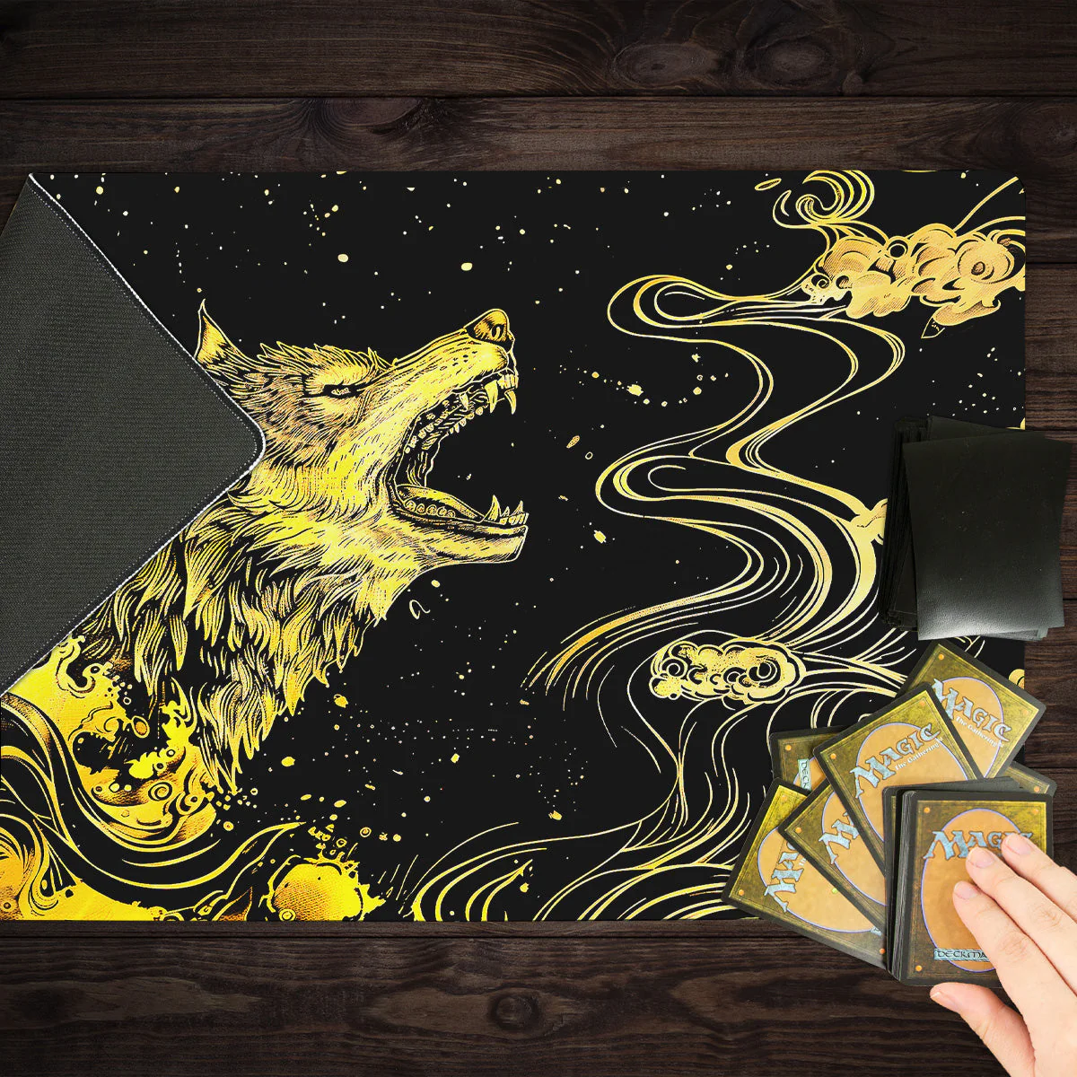 Wolf Molten Gold Playmat - Image 8