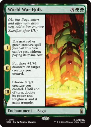 World War Hulk (MSH-197) - Marvel Super Heroes