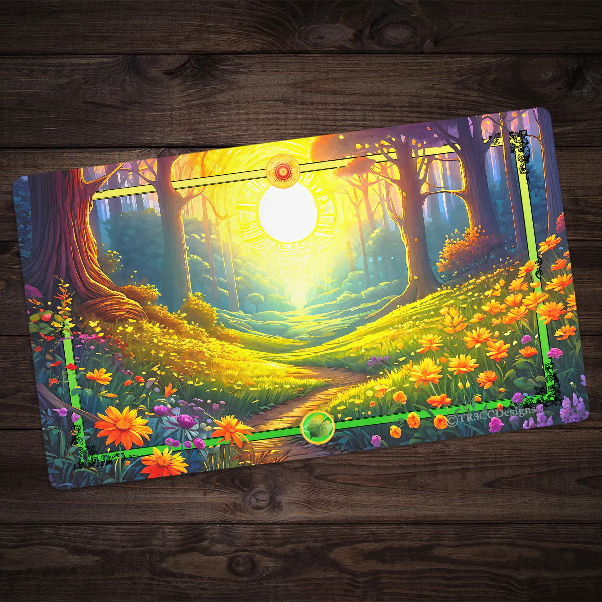 Yellow Flower Path Playmat - Image 3