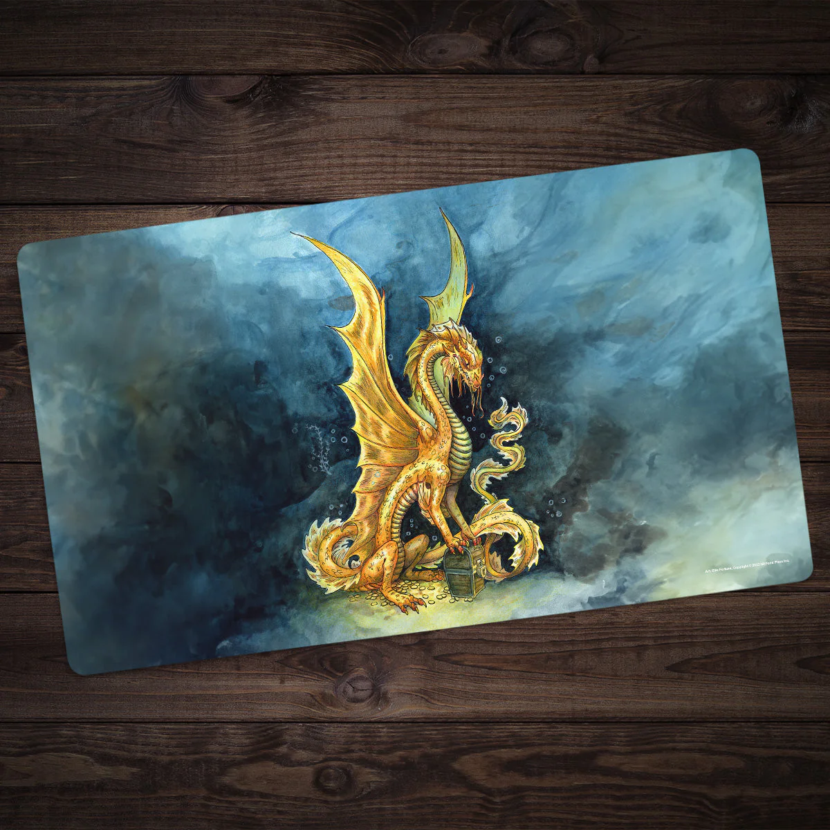 Young Gold Dragon Playmat - Image 3