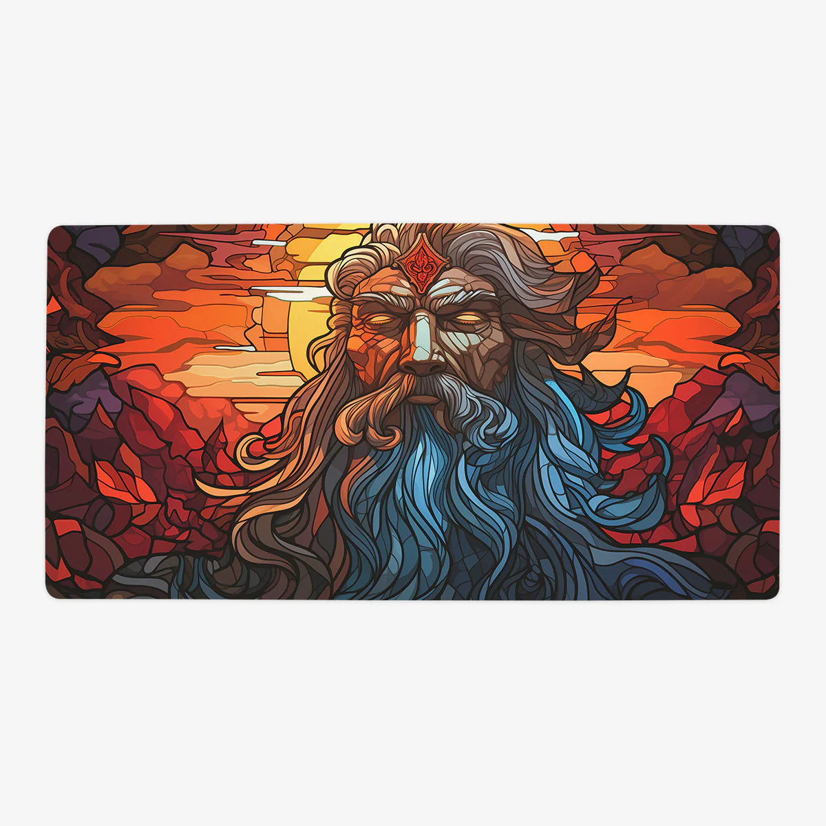 Zeus Stained Glass Playmat - Image 6